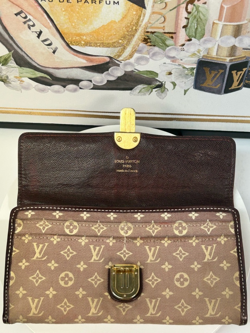 Louis Vuitton Monogram Idylle Portefeiulle Sarah Wallet 😍 - Picture 10 of 17